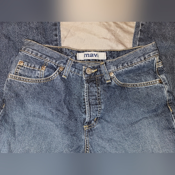Mavi Button Fly Jeans 136 Molly Bootcut Womens Size 27/32 - Picture 3 of 8